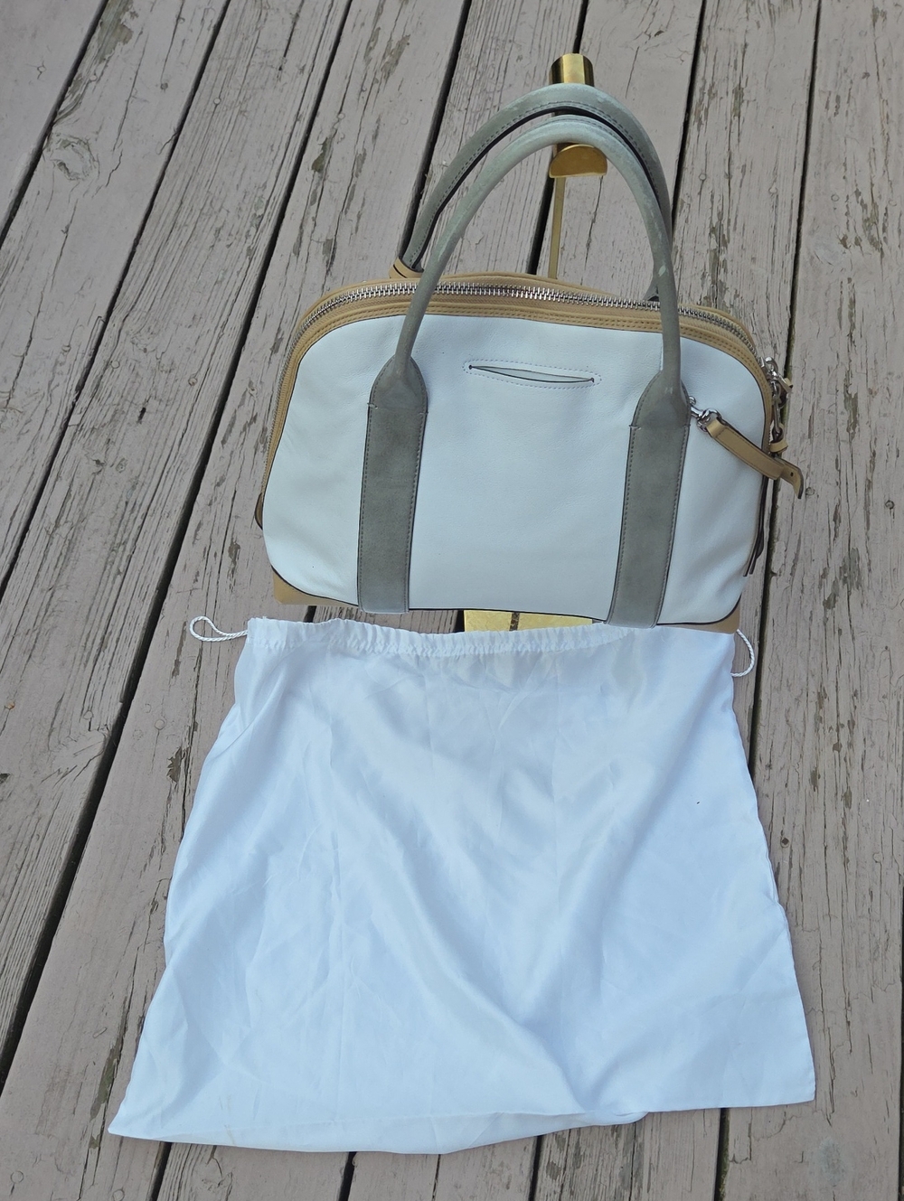 Coach Bleeker Preston 30485 Leather Colorblock Satchel 2013 $498 Retail EUC - Picture 4 of 17